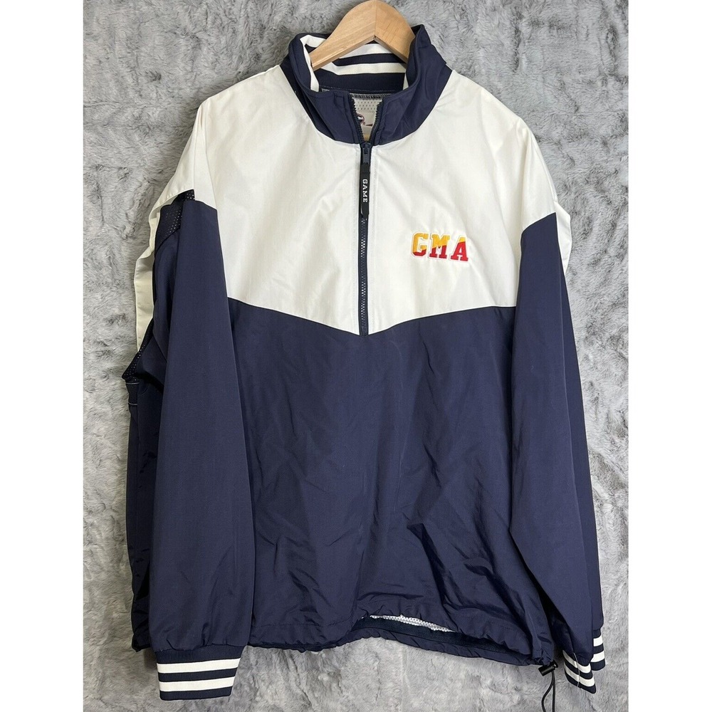 Gwynedd Mercy Academy Game Sportswear Womens Size XL Jacket Blue White